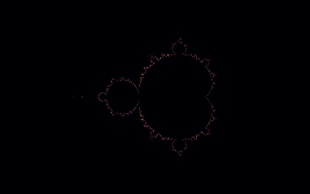 Mandelbrot simulation preview